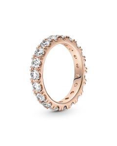 Pandora Sormus Rose Gold Zirkonia 180050C01